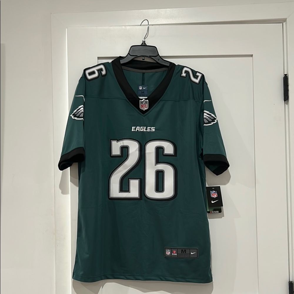 Eagles M Saquon Barkley (NOT AUTHENTICATED) men’s M new with tags #26 - Picture 2 of 2
